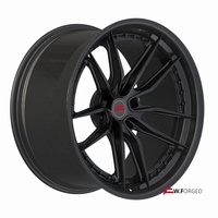 Jantes forgées en 2 pièces en fibre de carbone 19 20 21 22 23 pouces, carbone intégral pour C8 G63 G500 911, jantes de voiture de tourisme