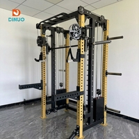 DINUO Machine Smith multifonctionnelle robuste, vente directe usine, équipement de fitness complet pour salle de sport commerciale, OEM ODM
