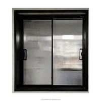 Mampara Plegable Moderna de Aleación de Aluminio, Ventana Corredera Insonorizada y Persiana Enrollable para Cocina y Sala de Estar