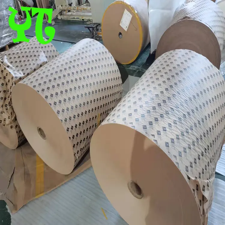 Kertas Mentega Pabrik Langsung dengan Gulungan Cetak Tahan Lemak untuk Ekspor