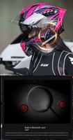 Nouveau casque de moto intégral Kaizehui certifié DOT, coque en ABS, modèle 002, visière auto-teintée pour hommes et femmes, toutes saisons