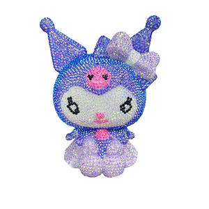 ชุดอุปกรณ์งานฝีมือ DIY รูปการ์ตูนติดเพชร รูปแมวน่ารัก กระปุกออมสินพลาสติก ของเล่นฝึกสมอง ของขวัญสำหรับเด็กผู้หญิง - Product Image 6