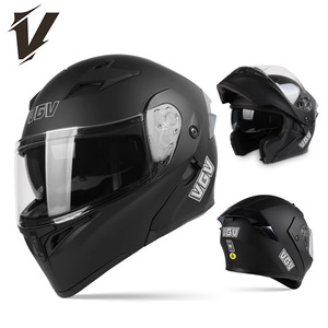 Nuevo Casco de Moto Modular de Doble Lente Personalizado para las Cuatro Estaciones Unisex - Product Image 3