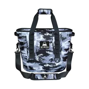 Aermir Factory New Custom Camouflage Pattern Outdoor TPU Soft Cooler Bag Suitable For Camping Picnic Use.