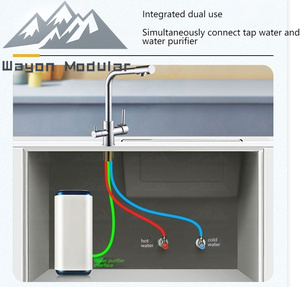 <span class=keywords><strong>Robinet</strong></span> de cuisine Wayon 3-en-1 <span class=keywords><strong>avec</strong></span> bec verseur d'eau filtrée <span class=keywords><strong>intégré</strong></span> - Product Image 5