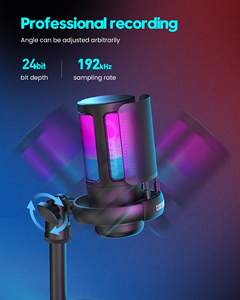 ไมโครโฟนแบบมีสายสำหรับการแข่งขันไมโครโฟนแบบมีสาย USB คอนเดนเซอร์ไมโครโฟนสำหรับคาราโอเกะอุปกรณ์ถ่ายทอด<span class=keywords><strong>สด</strong></span> - Product Image 6