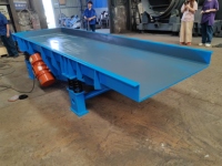 GuoFeng Großkapazitäts-GZ Elektromagnetischer Kleiner Rotierender Vibrations-Förderer mit Motor 30-600t/h für Sand