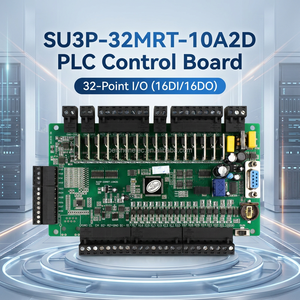 Controlador PLC de 32 Puntos, 16DI 16DO RS485 Modbus, Compatible con la Serie Mitsubishi <span class=keywords><strong>FX</strong></span>, Placa Lógica de Alta Velocidad - Product Image 2