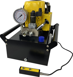 Pompe hydraulique électrique 700 bars / 10000 psi BHE5010MV43R 1,5 kW, capacité d'huile 10 L, haute pression 700 bars - Product Image 3