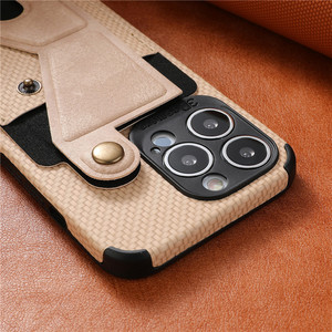Étuis de téléphone magnétiques antichoc en PU pour <span class=keywords><strong>iPhone</strong></span> 15 <span class=keywords><strong>Pro</strong></span> <span class=keywords><strong>Max</strong></span> 16 <span class=keywords><strong>14</strong></span> Plus 13 16e 17 Air 11 XR XS <span class=keywords><strong>Max</strong></span> 8 avec fente multi-angles pour cartes et porte-cartes - Product Image 4