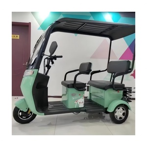 Nouveau tricycle électrique pour adultes OEM 60v/72v, cadre en acier épaissi, puissance 1000W, tuk-tuk à carrosserie ouverte, 3 passagers, 35 km/h, Yaoxunda - Product Image 1