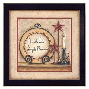 HMS semplici piaceri 2 Wall Art stampa con cornice nera - Product Image 2