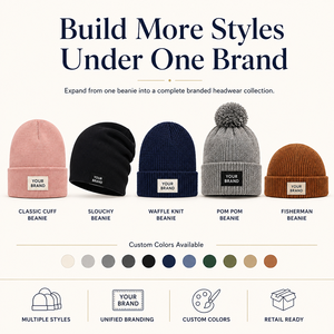 Bonnet en acrylique personnalisé <span class=keywords><strong>pas</strong></span> <span class=keywords><strong>cher</strong></span> avec logo brodé plat pour l'hiver, les voyages en extérieur et les cadeaux promotionnels – Bonnet en tricot côtelé - Product Image 6