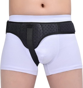 Coussinets de Compression Amovibles et Respirants Réglables Ceinture de Hernie Inguinale pour Hommes - Product Image 1