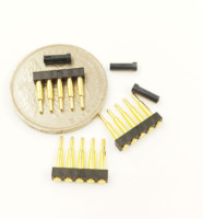 Connecteur banane électrique, connecteur goupille de Terminal, mâle et féminin, 50 pièces, connecteur banane en laiton plaqué or, 2.54MM et 1.5MM