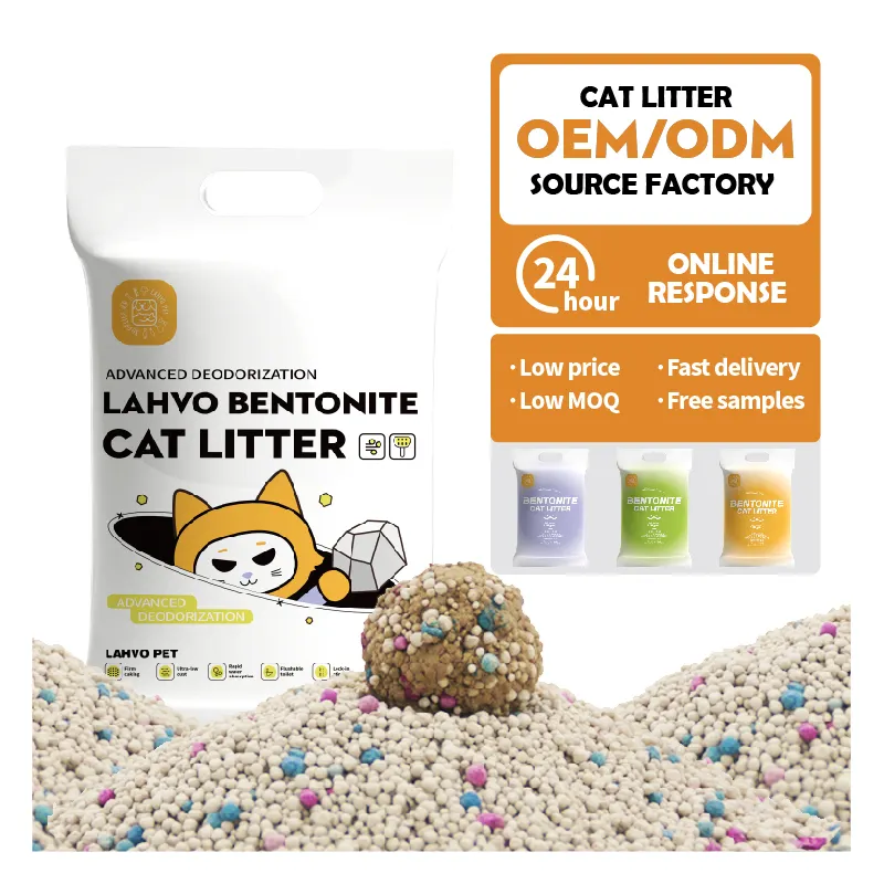 Toptan Bentonite kil toptan: kedi kumu için toplu kum