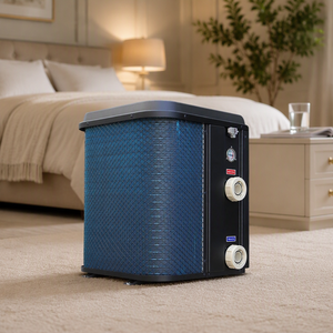 เครื่องทำน้ำร้อนสำหรับสระว่ายน้ำและสปา AIRTEK ประสิทธิภาพสูง R32 7kW แบบปั๊มความร้อนจากอากาศ พร้อมระบบเชื่อมต่อพลังงานแสงอาทิตย์ แบบไม่ใช้ถังเก็บน้ำ - Product Image 2
