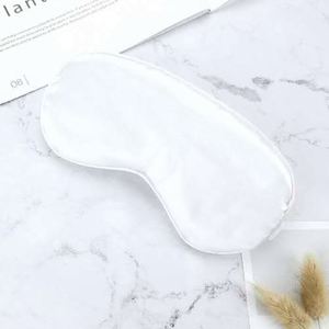 Cold Eye Mask With Solid Color Satin Night <b>Sleep</b> Elastic Shading <b>Light</b> Home & Travel Use - Product Image 4