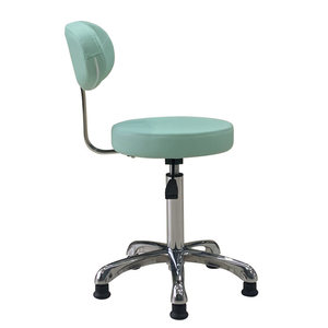 Sedia per Assistente Dentale Moderna, Girevole a 360 Gradi, Regolabile <span class=keywords><strong>in</strong></span> Altezza, Ergonomica, <span class=keywords><strong>in</strong></span> Metallo, Arredamento Ospedaliero - Product Image 6