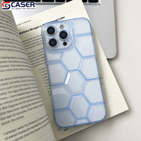 Coque de téléphone souple antichoc en TPU couleur unie haute clarté avec motif football 3D pour iPhone 17 16 15 14 13 12 11