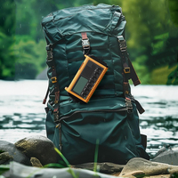 Radio à manivelle solaire GARIDA, portable, avec écran LCD, lampe torche, horloge, alarme SOS GCES-014