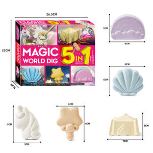 Nuevo Kit de Excavación de Gemas STEM 2022, Juguetes de Minería Educativos, Excavación de Gemas y Kit de Arqueología del Mundo Mágico - Product Image 4