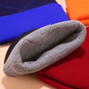 Gorro de Punto Jacquard para Hombre y Mujer, Estilo Hip-Hop, Resistente al Desgaste, Protección para la Cabeza, Otoño Invierno - Product Image 4