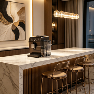 Cafetera Automática Autolimpiante Mejorada, Universal para Uso Comercial, Hoteles, Oficinas y Hogares, Cafetera Inteligente Todo en Uno - Product Image 6