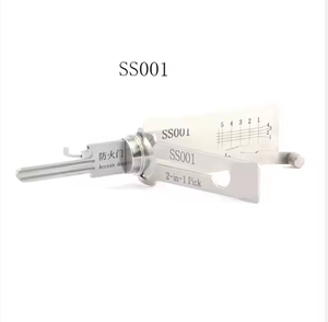 Lishiツール 2-in-1 民生用ツール Lishi SS01/SS02 金属製 H型錠前師ツール 防火ドア・自動車用 - Product Image 3