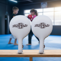 Cible de boxe en PU pour enfants et adultes, coussin de frappe et de coup de pied durable pour l'entraînement de karaté et de taekwondo, écologique et de haute qualité
