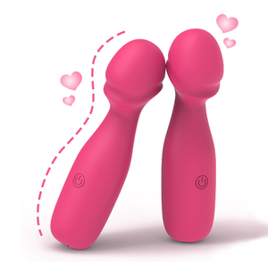 柔軟なワンドマッサージャーソフト曲げ可能なヘッドシリコーンバイブレーター強力なパーソナルマッサージャークリトリス G スポット刺激装置大人の大人のおもちゃ - Product Image 1