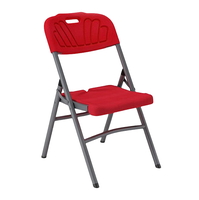 Ensemble de table et chaise de salle à manger blanche pour l'extérieur Plastique pliable pour un rangement facile et une utilisation pratique de la table à manger à bas prix