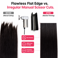 IRUIBEAUTY Machine de coupe et de nivellement des pointes pour extensions capillaires, outil professionnel pour usine d'extensions de perruques