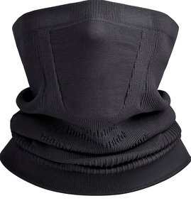WEST BIKING Winter Windproof Seamless Knitted Cycling <b>Face</b> Mask Breathable Mesh Skin-friendly High Elasticity - Product Image 1