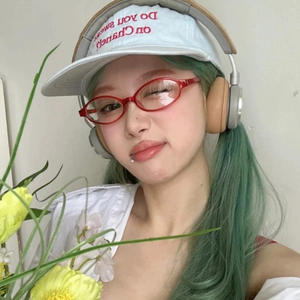 Monturas de gafas ovaladas Unretro para mujer, lentes de PC anti UV y anti luz azul, anchura media, origen Danyang L3 9069 - Product Image 5