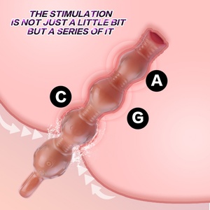 CITYFUN - Bolas Anales Vibratorias, Bolas para el Canal Vaginal, Vibrador de Silicona Líquida, Masajeador, Tapón Anal, Juguetes Sexuales para Mujeres y Hombres Gay - Product Image 4
