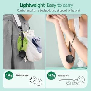 سدادات أذن من السيليكون قابلة لإعادة الاستخدام للنساء، سدادات أذن لإلغاء الضوضاء، سدادات أذن للنوم، سدادات أذن للموسيقى - Product Image 2