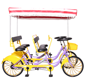 Quadricycle électrique familial Cargo Gym Master Vélo d'exercice Vélo familial 4 personnes Quadricycle importé à vendre - Product Image 4