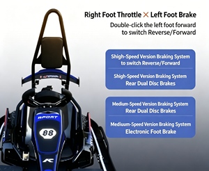 Karts de <span class=keywords><strong>course</strong></span> électriques commerciaux pour adultes, pour intérieur et extérieur - Product Image 4