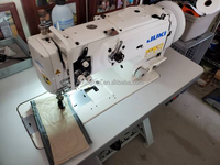 Máquina de coser industrial de una aguja de alta resistencia JUKI LU-1508N con arrastre superior para coser cuero y sofás, en venta