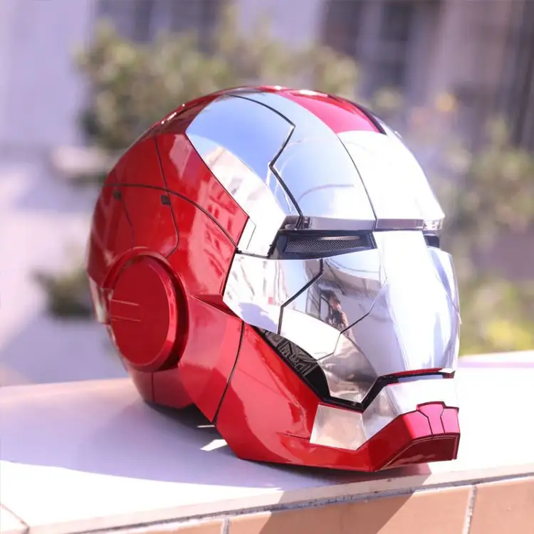 New Design Cospaly MK5 Voice Control Remote Control Face Changing Electric Iron Man Helmet