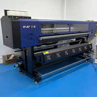 Imprimantes numériques à 4 têtes d'impression, machine d'impression textile, imprimante jet d'encre 1800 mm, traceur de sublimation 1,8 m