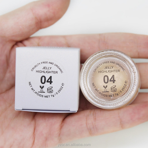 Maquillaje de gelatina líquida dorada personalizable para niños, bronceador y resaltador de etiqueta privada en forma de polvo en crema para uso facial - Product Image 4