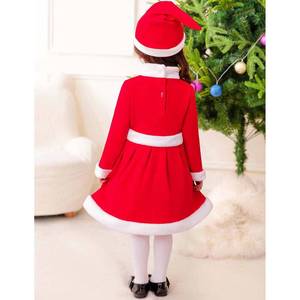 HP 2025 New Elegant Children's Performance Wear <b>Santa</b> Claus Christmas Party Costumes for Girls - Product Image 5