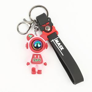 Llavero de PVC 3D de Plástico con Diseño de Oso Relámpago de Dibujos Animados, Suave y Adorable, Personalizado, Venta al por Mayor Barata - Product Image 1