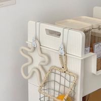 Crochets en métal peints sans rouille compacts sans outils pour porte manteau cintre roman maison bureau stockage décor salle de bain armoire