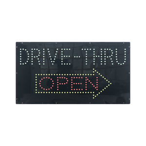 17*31 "Super Bright <span class=keywords><strong>Open</strong></span> AUTO <span class=keywords><strong>Drive</strong></span> Thru Display, Farmacia y Restaurante Publicidad <span class=keywords><strong>Led</strong></span> Light Animated <span class=keywords><strong>Sign</strong></span> - Product Image 2