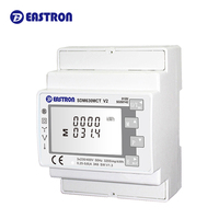 Medidor de Energía Multifunción RS485 Modbus SDM630MCT V2 con Certificación MID CE