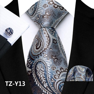 Trade Assurance Gravatas Com <span class=keywords><strong>Lenco</strong></span> Do Bolso Gemelos Cuadrado de bolsillo Cachemira Corbata Corbatas de microfibra y cuadrado de bolsillo para hombres - Product Image 5