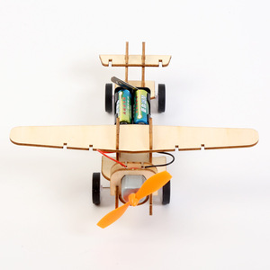 Tự làm handmade tàu lượn Điện Mô hình gốc Đồ chơi giáo dục Bộ dụng cụ Khoa Học Kỹ thuật Đồ chơi Vật Lý Kit cho trẻ em - Product Image 3